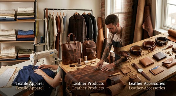 Low MOQ Custom Leather Apparel Manufacturer 